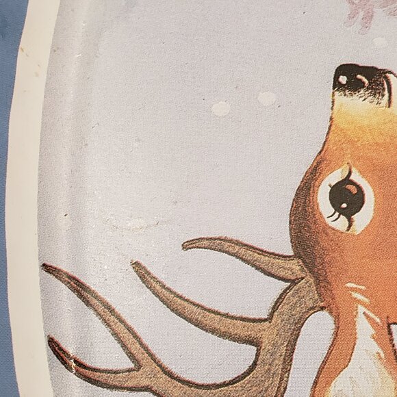 White Tail Deers in Winter Tin Tray - Picture 3 of 10